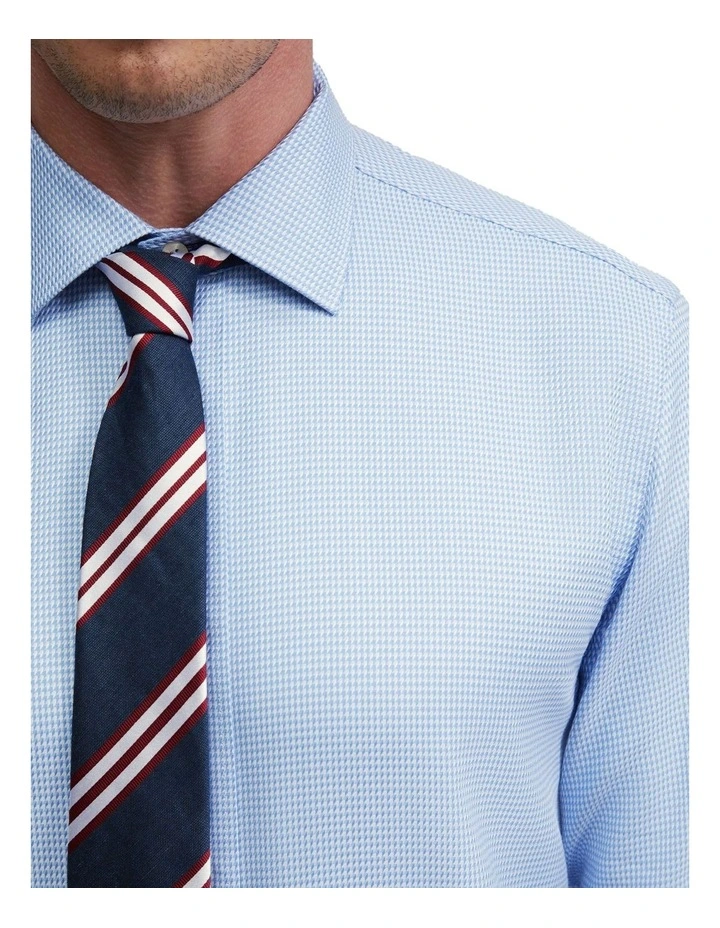 Islington Dobby Shirt in Sky image 6