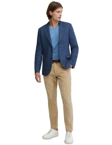 Milton Wool Rich Blazer in Blue