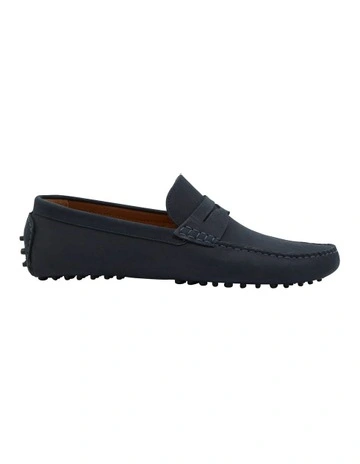 Holland Driving Shoe in Navy