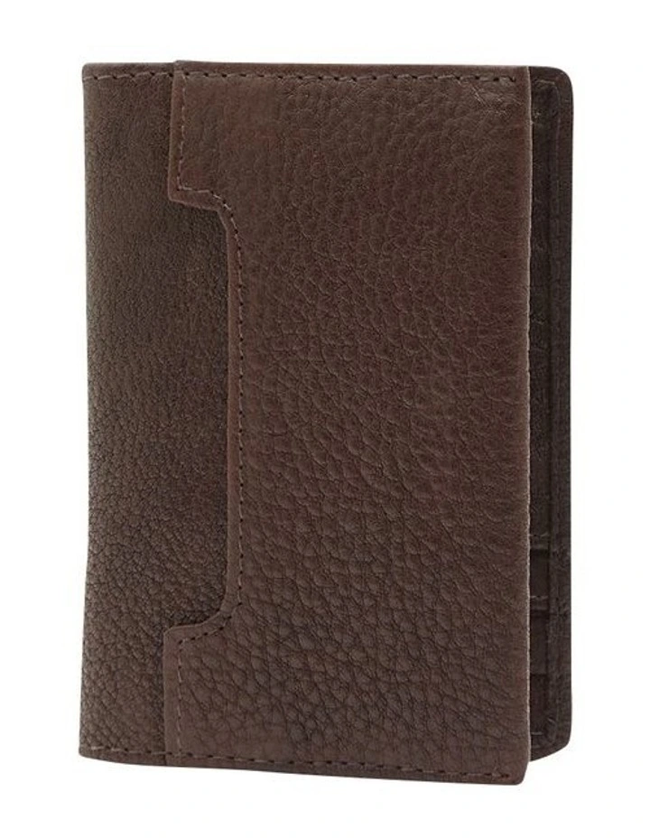 Brent Card Holder in Chocolate image 1