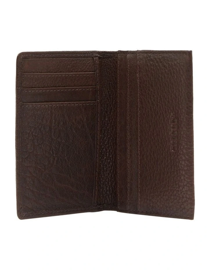 Brent Card Holder in Chocolate image 3