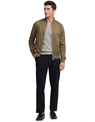 Marco Bomber Jacket in Olive