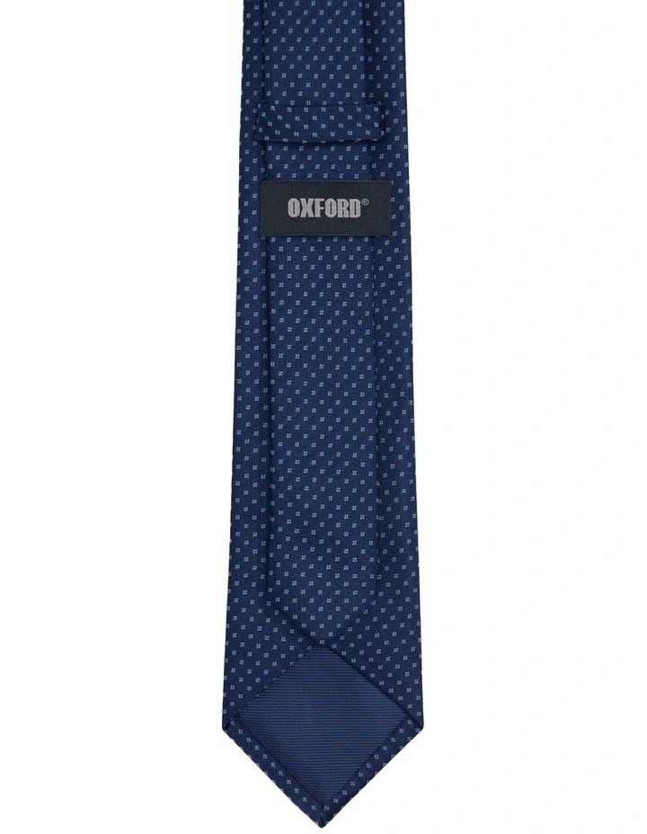 Bronson Polka Tie 7cm in Blue image 2