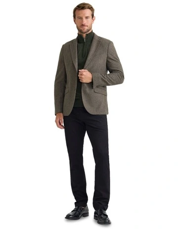 Milton Blazer in Olive