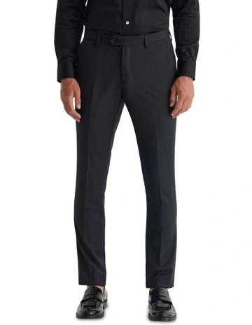 Auden Suit Wool Trousers in Charcoal