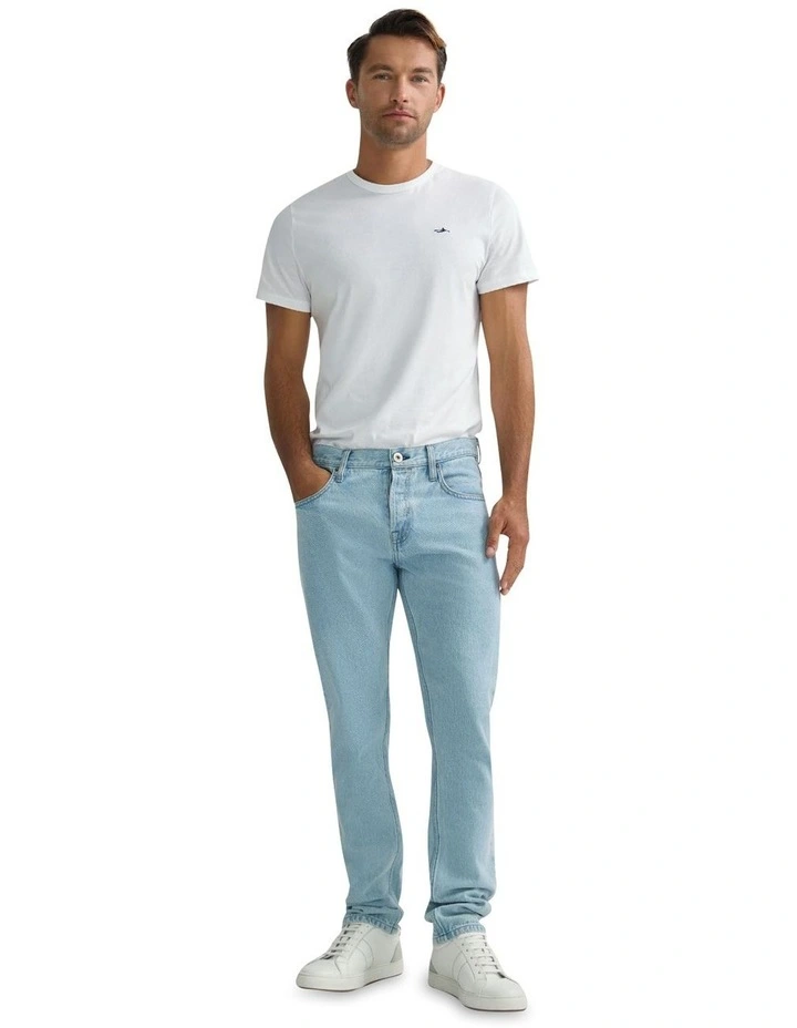 Roscoe Light Wash Denim Jeans in Light Blue image 1
