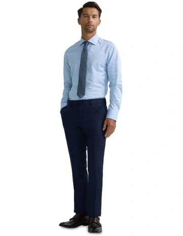 Regent Luxury Checked Shirt in Blue