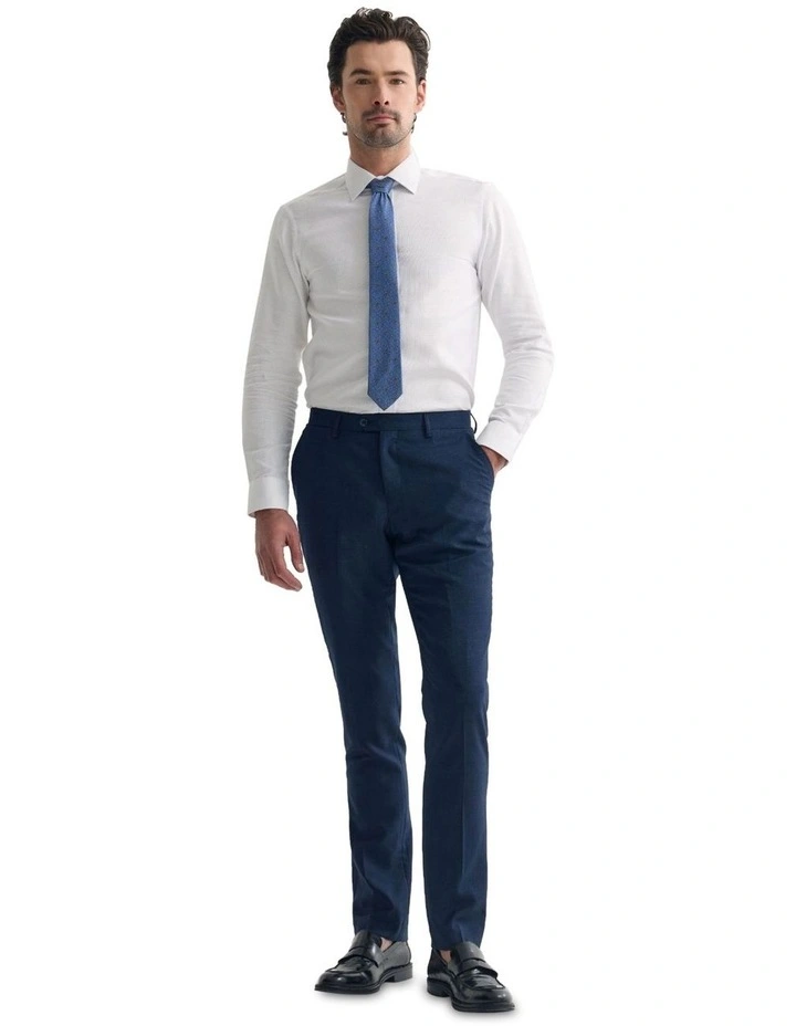 Beckton Slim Fit Shirt in White image 1
