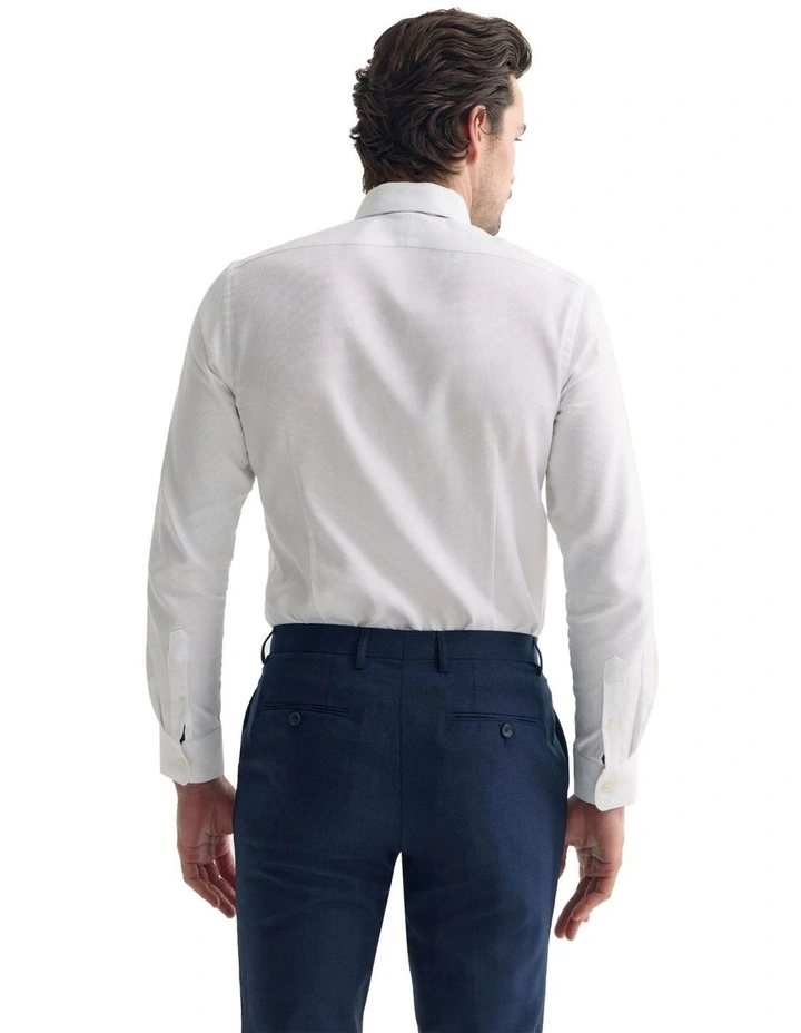 Beckton Slim Fit Shirt in White image 2