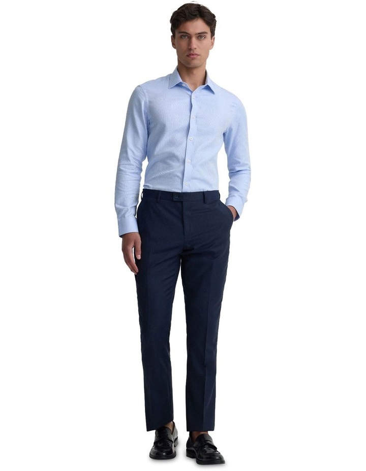 Beckton Slim Fit Shirt in Sky image 1