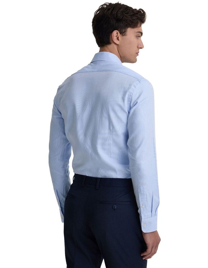 Beckton Slim Fit Shirt in Sky thumbnail 1