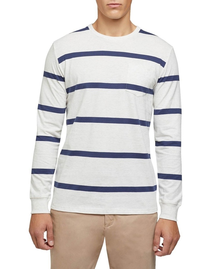 Oxford Rugby Stripe Long Sleeve T-Shirt 