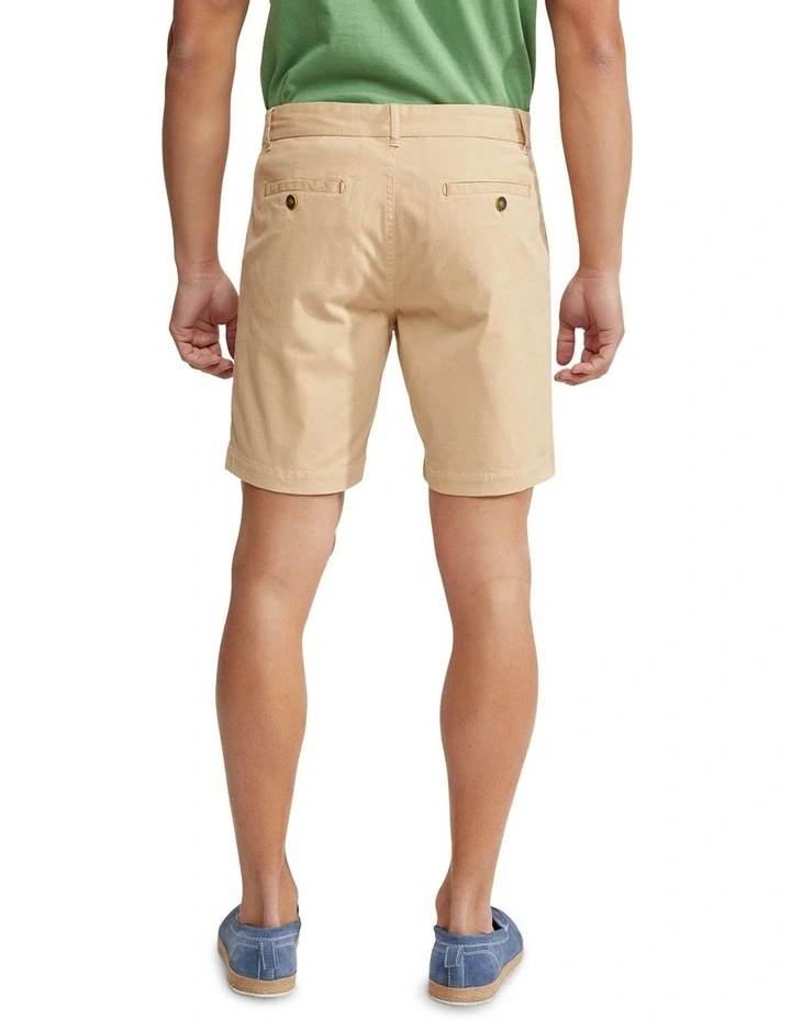 Henry Chino Shorts in Tan image 2