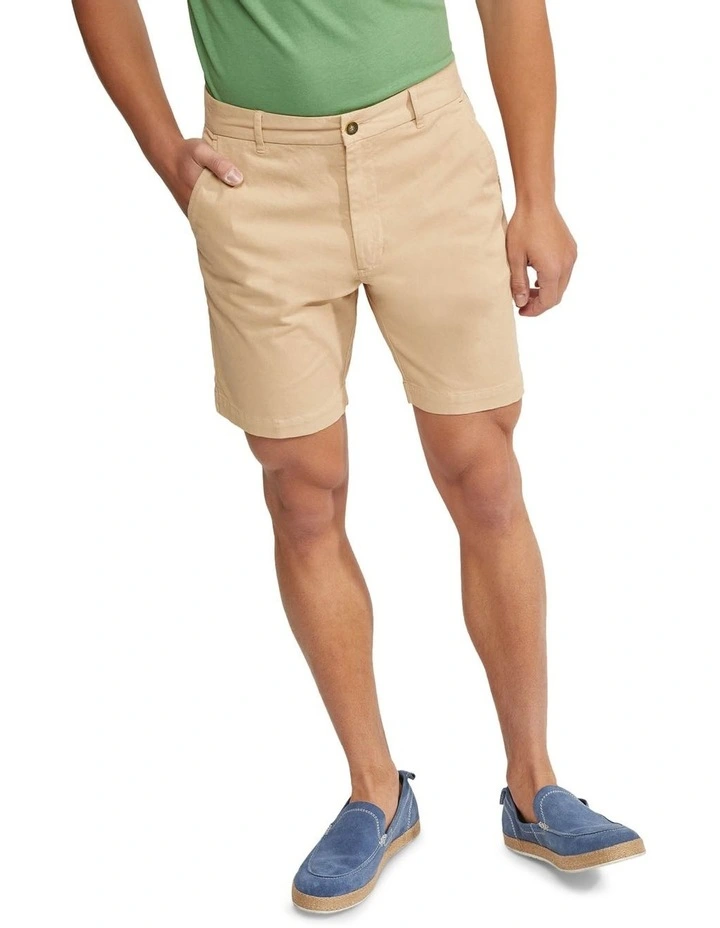 Henry Chino Shorts in Tan image 3