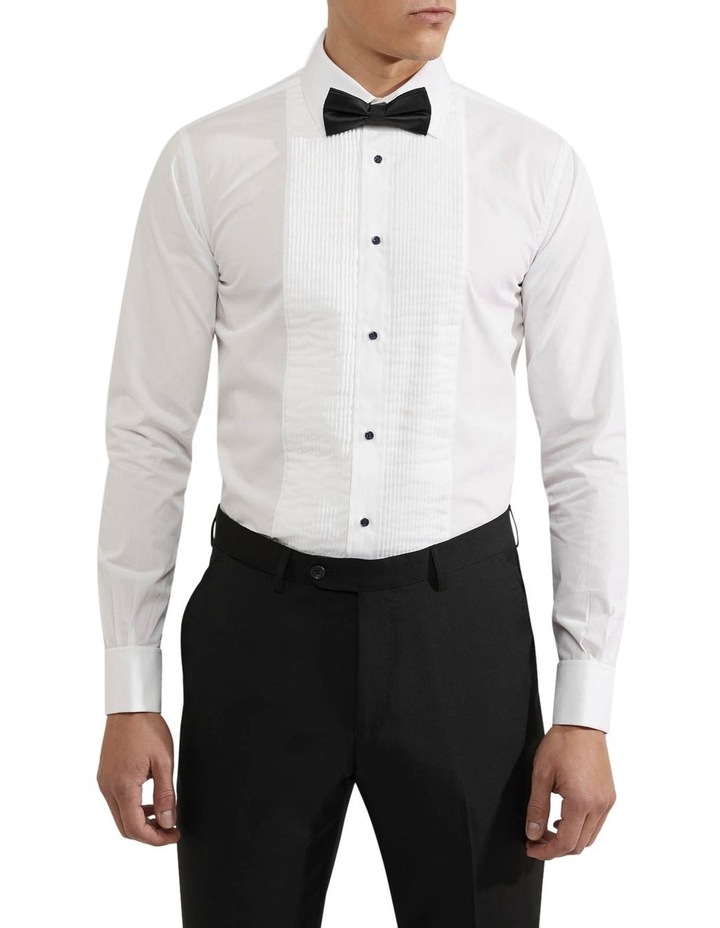 Dinner Shirt With Front Pleats in