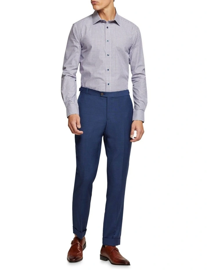 Beckton Checked Shirt in Purple image 5