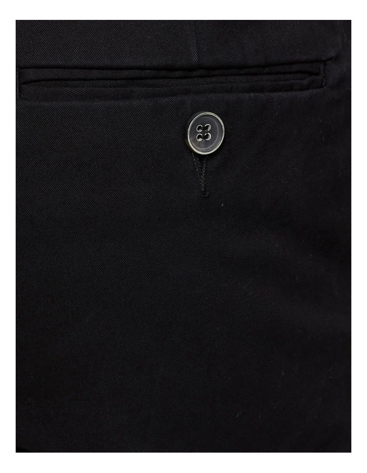 Luka Stretch Casual Pants in Black image 6