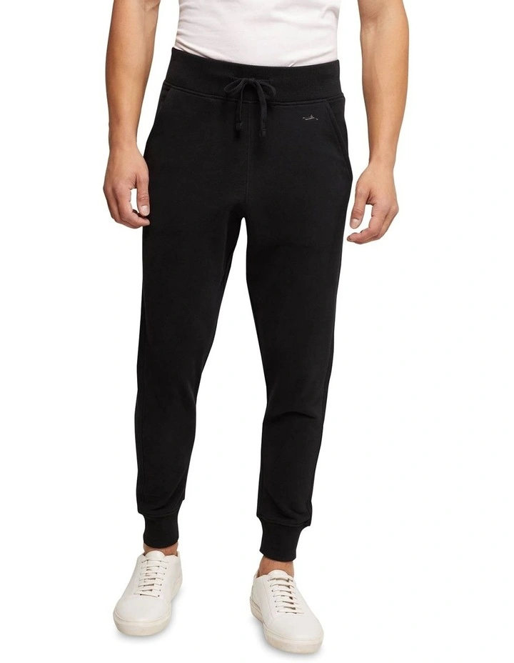 Mikale Track Pants in Black image 1