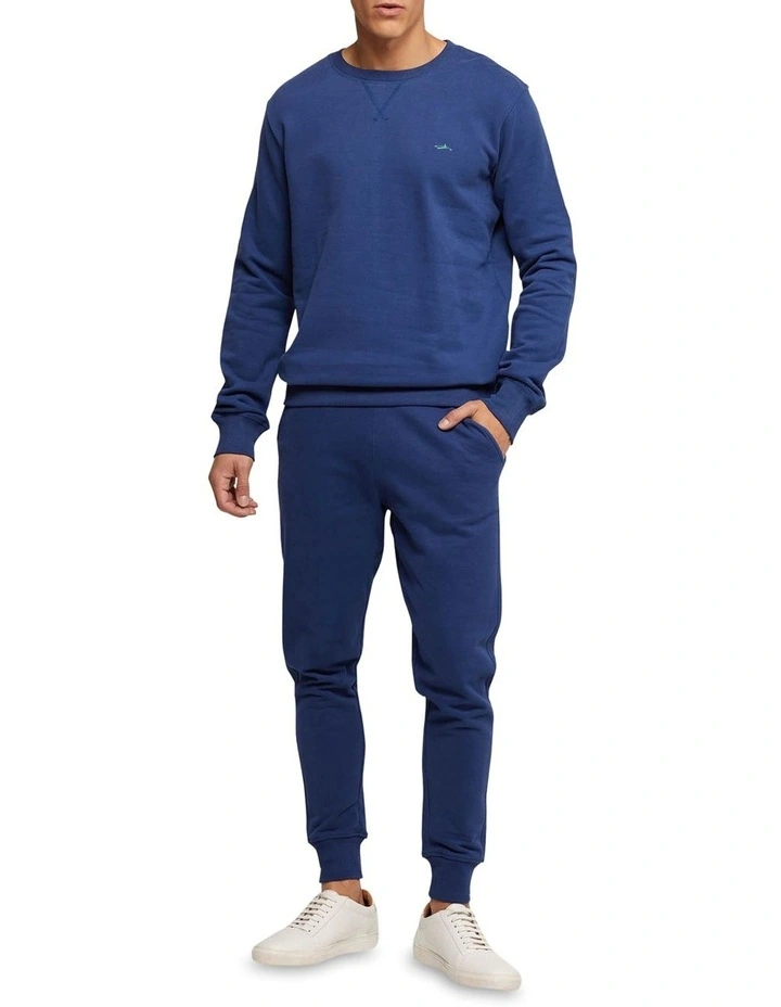Lars Jersey Sweater Shirt in Blue image 5