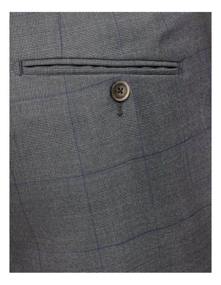 Auden Wool Stretch Suit Trousers in Grey image 6