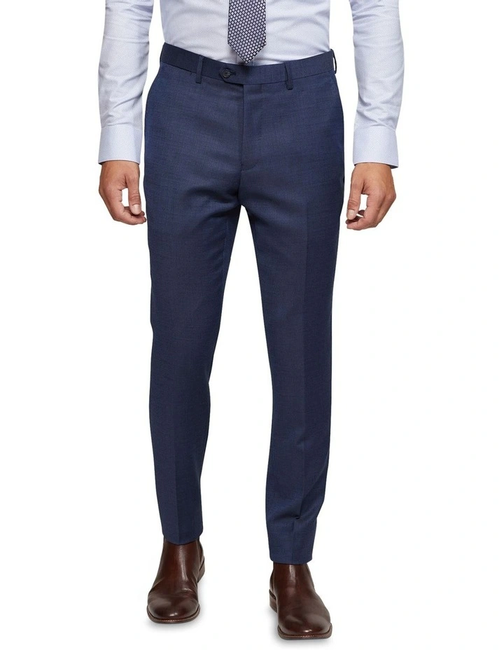 Auden Wool Suit Trousers in Blue image 1