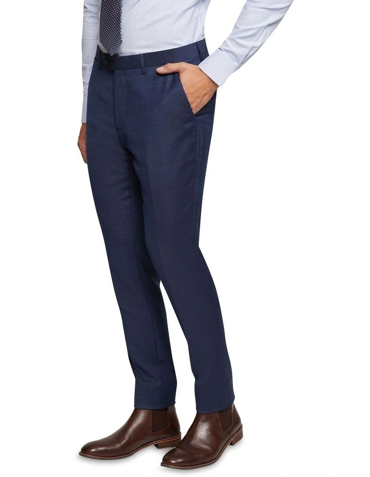 Auden Wool Suit Trousers in Blue image 2