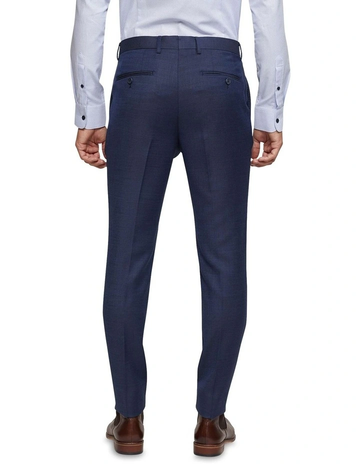 Auden Wool Suit Trousers in Blue image 3