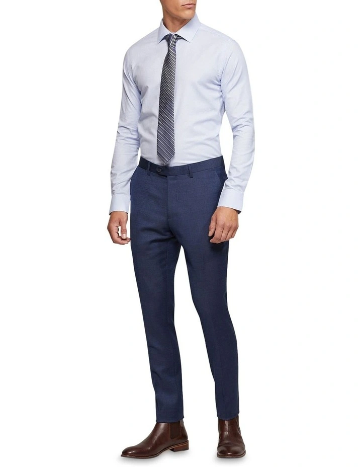 Auden Wool Suit Trousers in Blue image 5