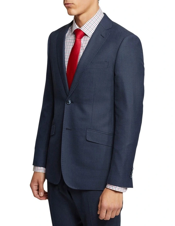 New Hopkins Wool Rich Suit Jacket in Blue image 3