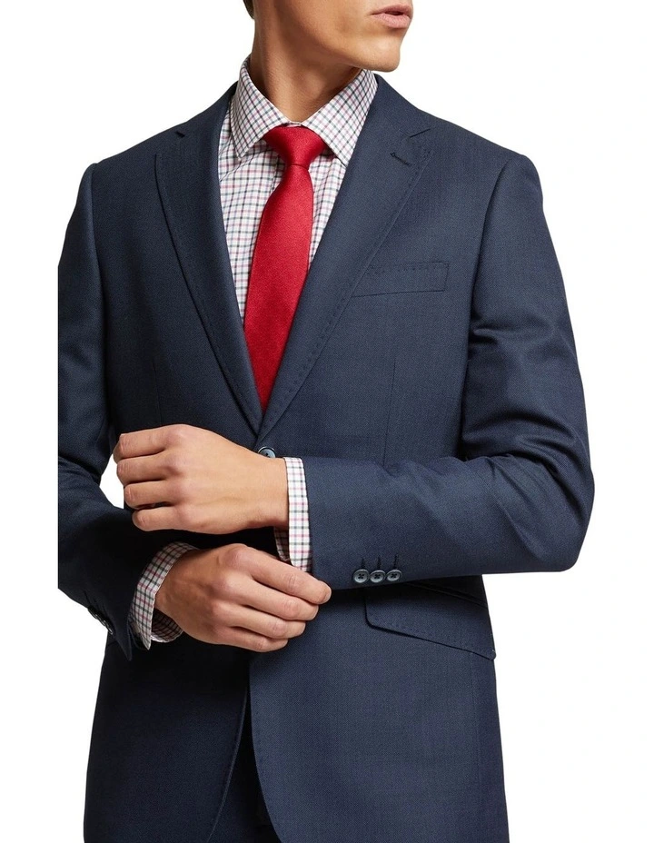 New Hopkins Wool Rich Suit Jacket in Blue image 4