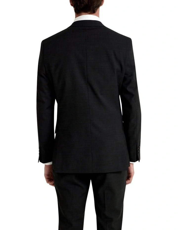New Hopkins Wool Stretch Suit Jacket in Charcoal image 3