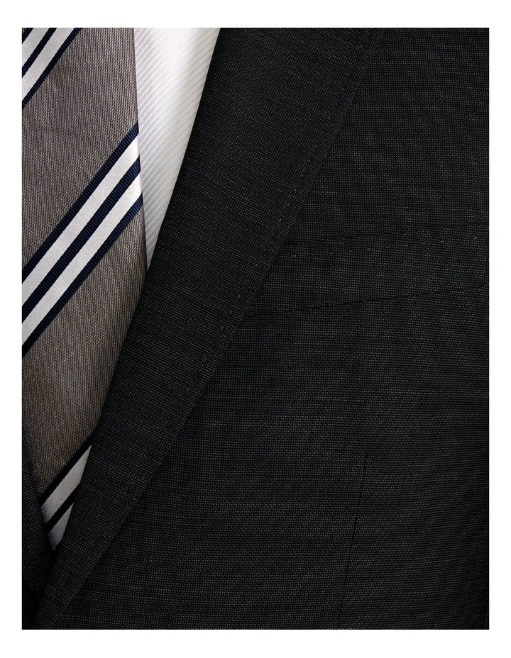 New Hopkins Wool Stretch Suit Jacket in Charcoal image 6