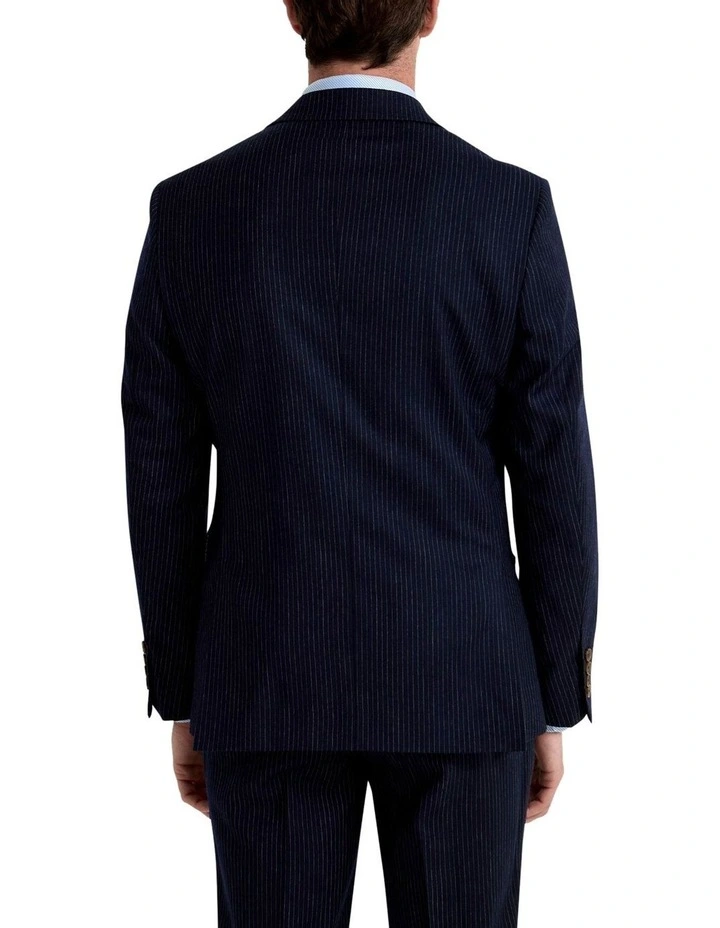 Byron Wool Suit Jacket in Navy image 3