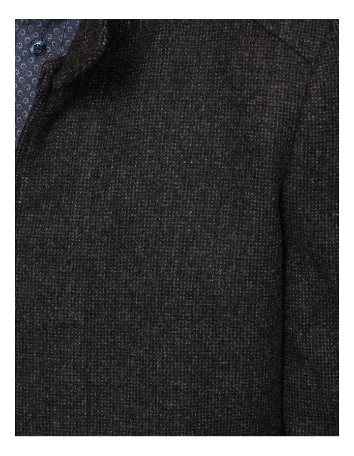 Wilson Wool Rich Overcoat in Grey image 6