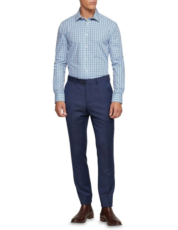 Beckton Check Shirt in Blue image 1