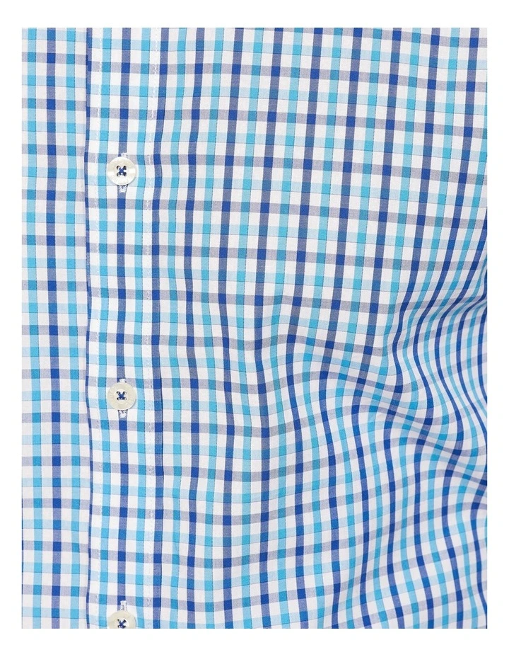 Beckton Check Shirt in Blue image 6