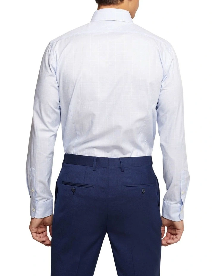 Beckton Check Shirt in Sky image 3