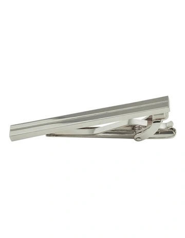 Burnham Tie Clip in Silver