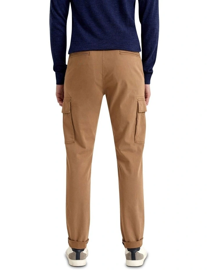 Carl Cargo Pants in Caramel image 3