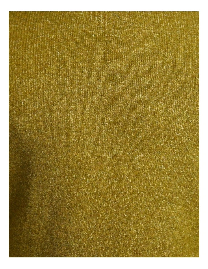 Arthur Crew Neck Knit Top in Acid Green image 6