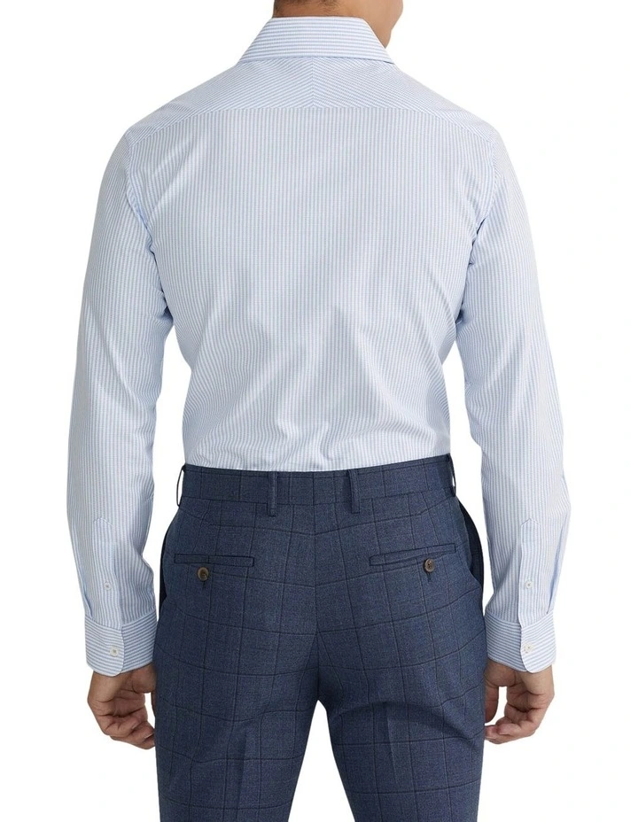 Trafalgar Stripe Shirt in Sky image 3