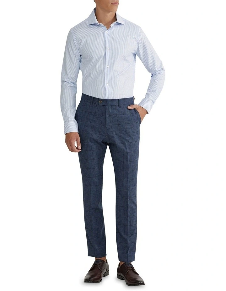 Trafalgar Stripe Shirt in Sky image 5