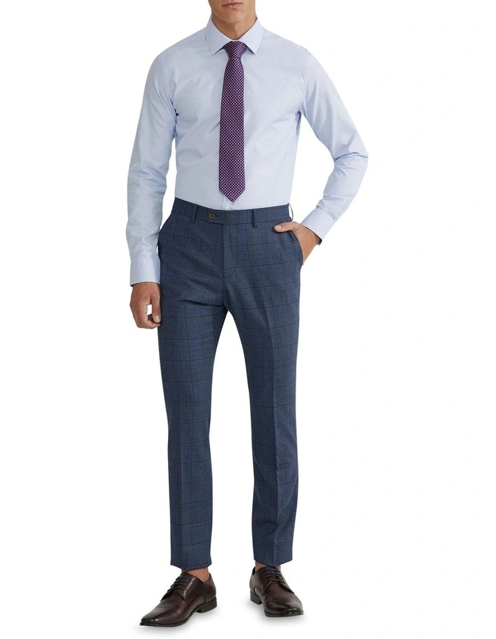 Beckton Dobby Shirt in Blue image 5