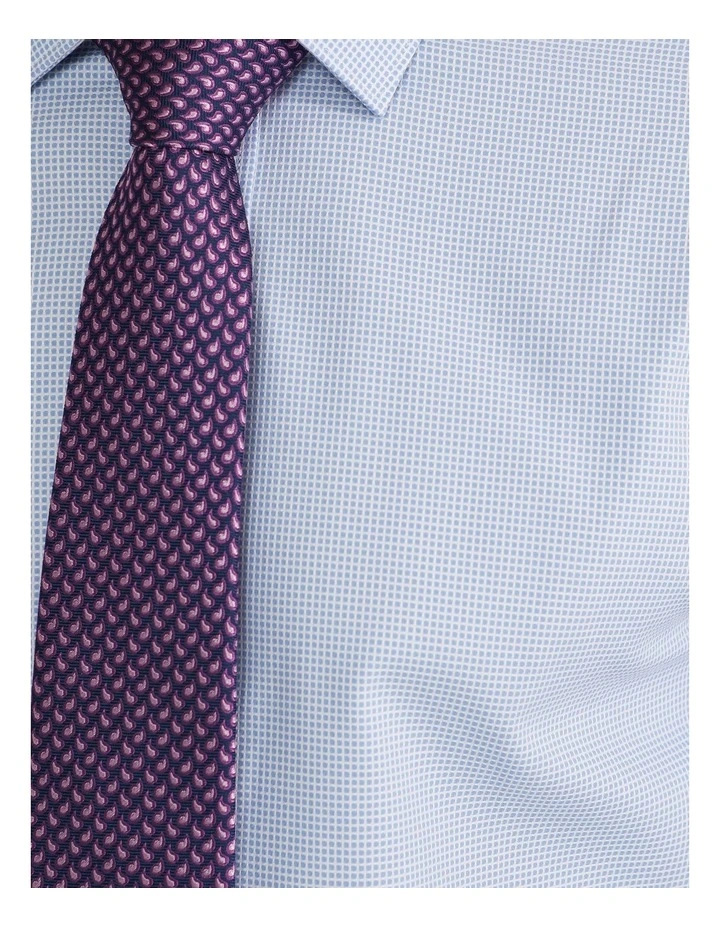 Beckton Dobby Shirt in Blue image 6