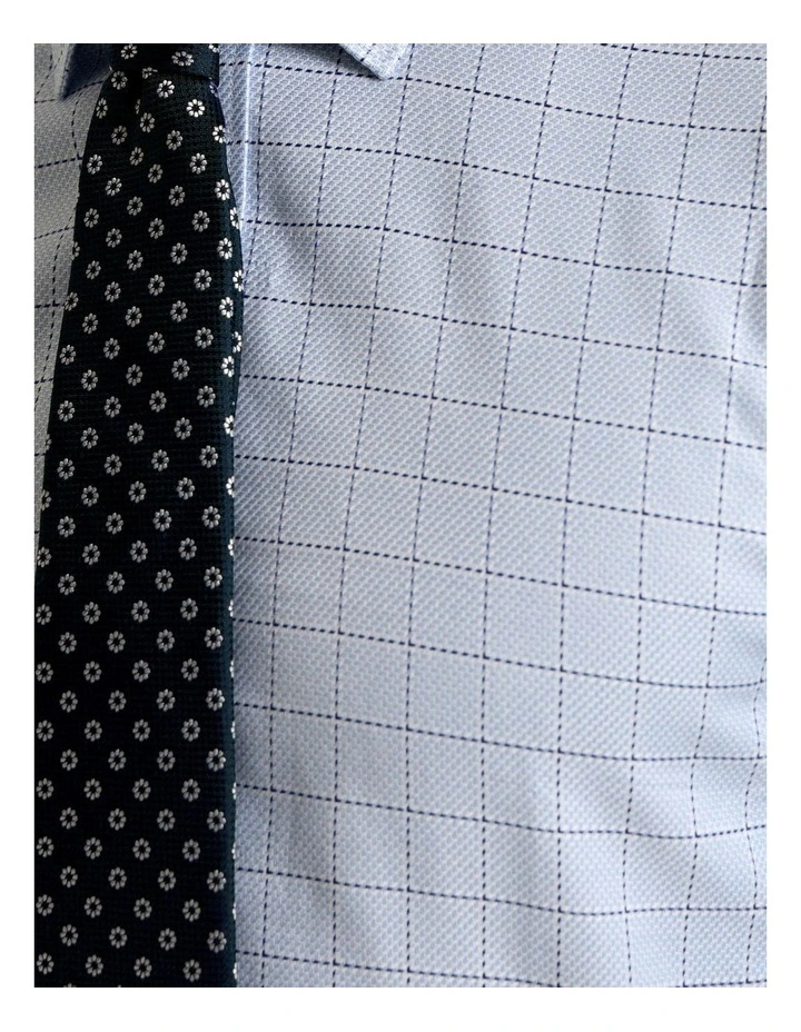 Beckton Luxury Check Shirt in Blue image 6