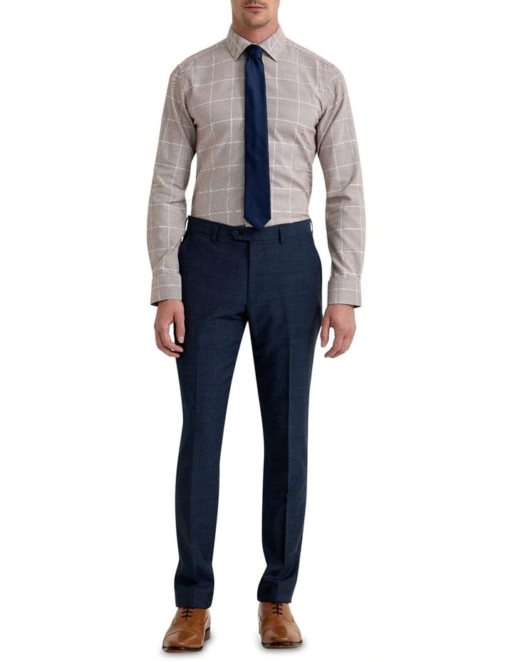 Beckton Luxury Check Shirt in Brown image 5