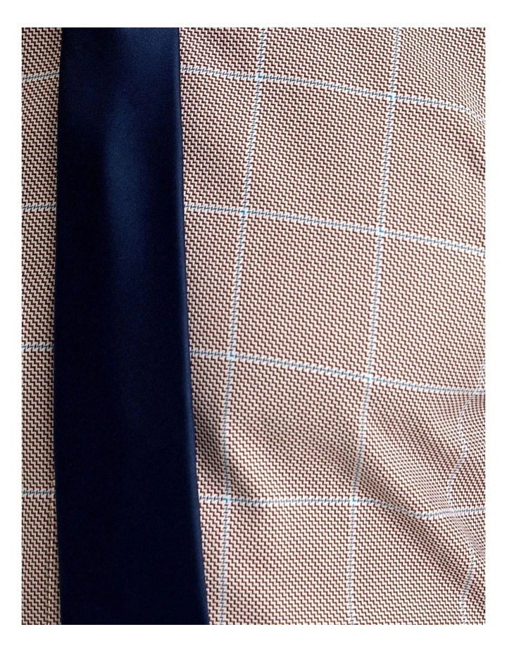 Beckton Luxury Check Shirt in Brown image 6