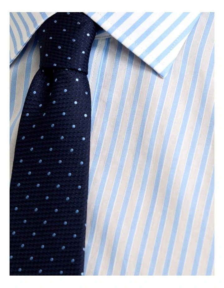 Islington Stripe Shirt in Sky image 6