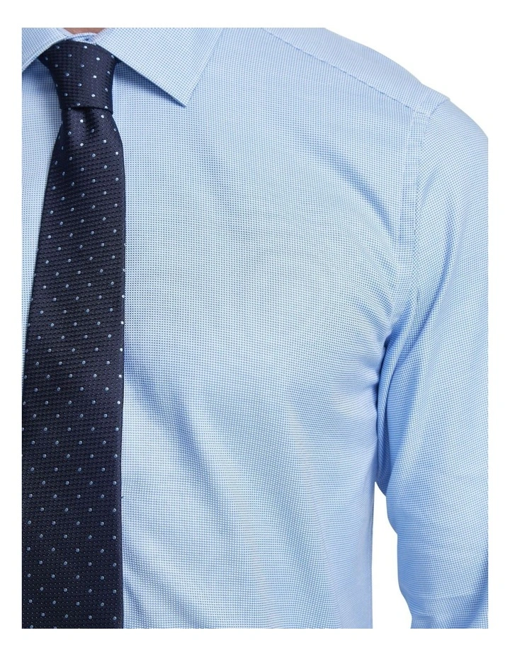 Beckton Mini Check Shirt in Blue image 6