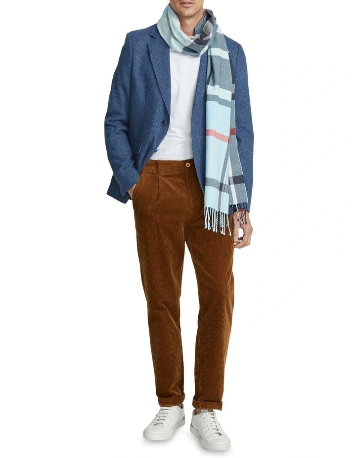 Blake Wool Rich Blazer in Blue image 1